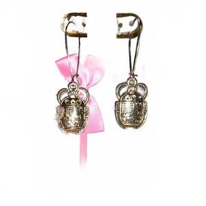Egyptian Scarab Beetle Earrings